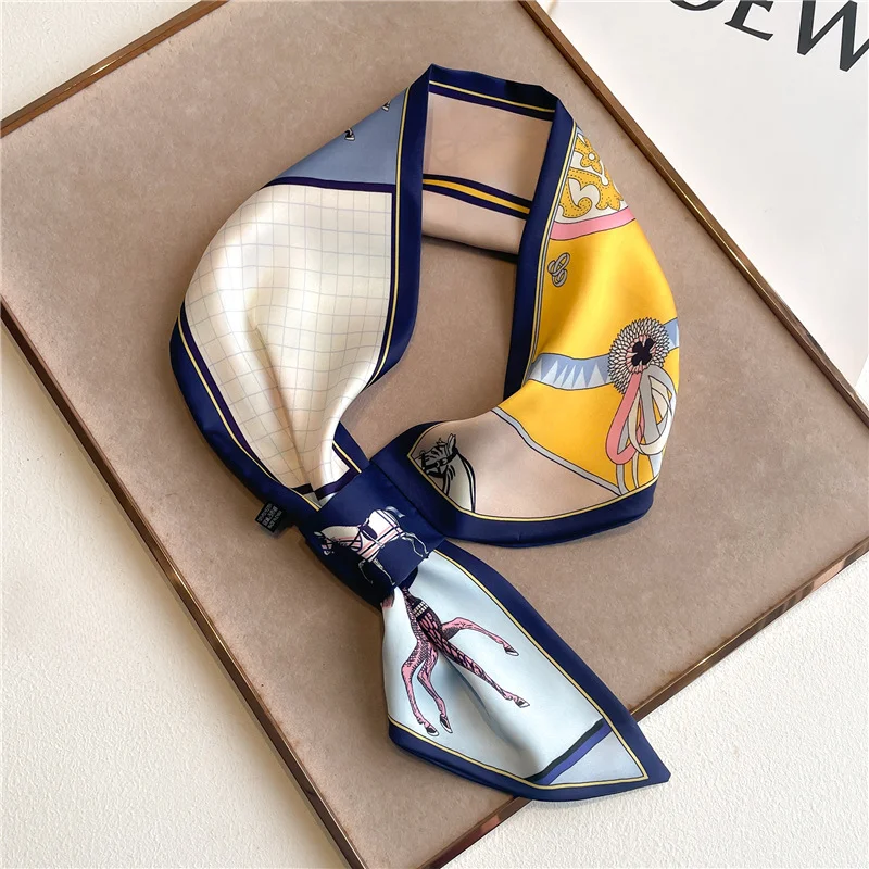 Luxury Brand Skinny Neckerchie - Ribbon Wired Satin recension och pris