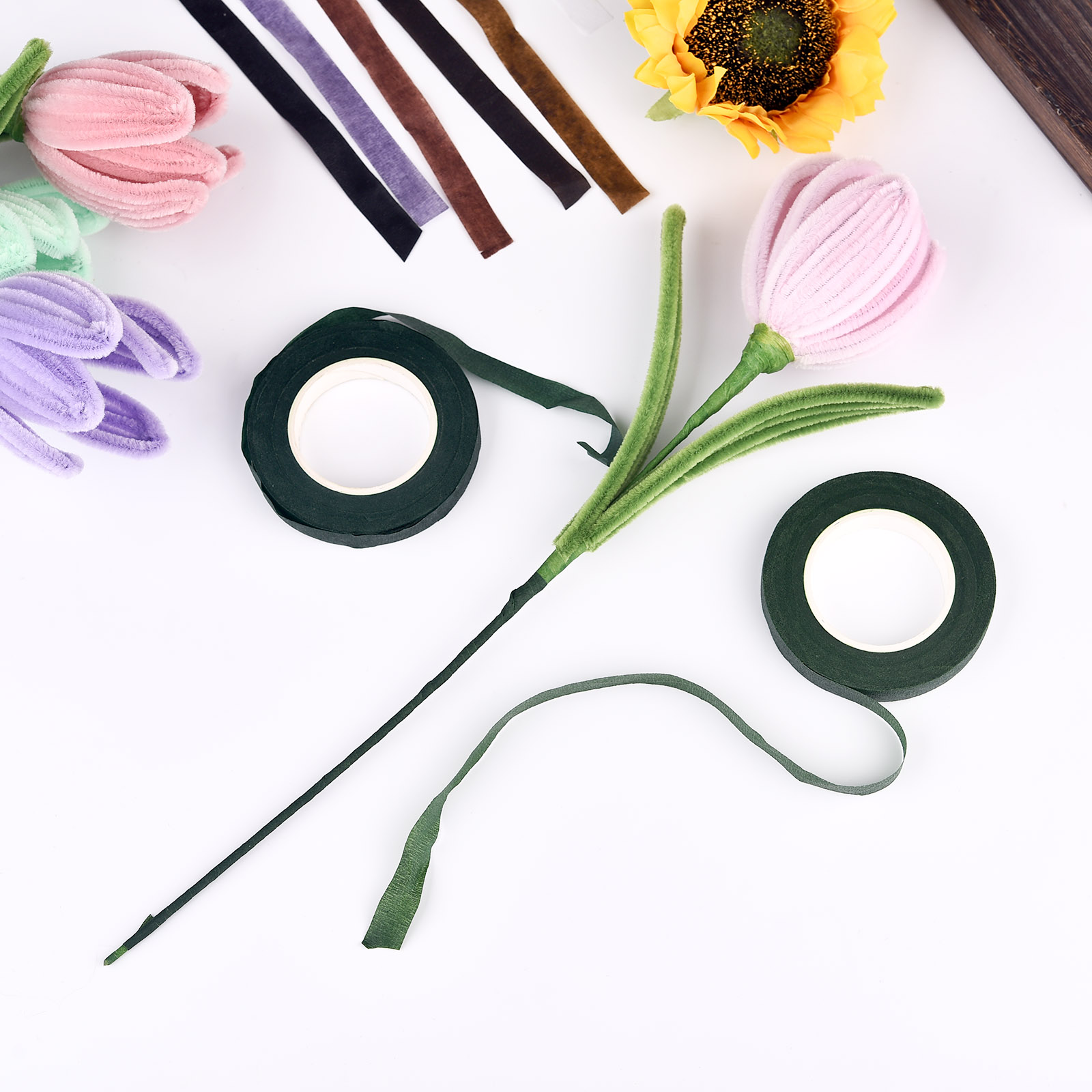 30yards Floral Stem Tape Corsa - Anda Florist Supply recension och pris