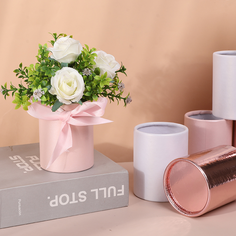 4pcs Mini Round Flower Box Gif - Florist Supply Paper recension och pris