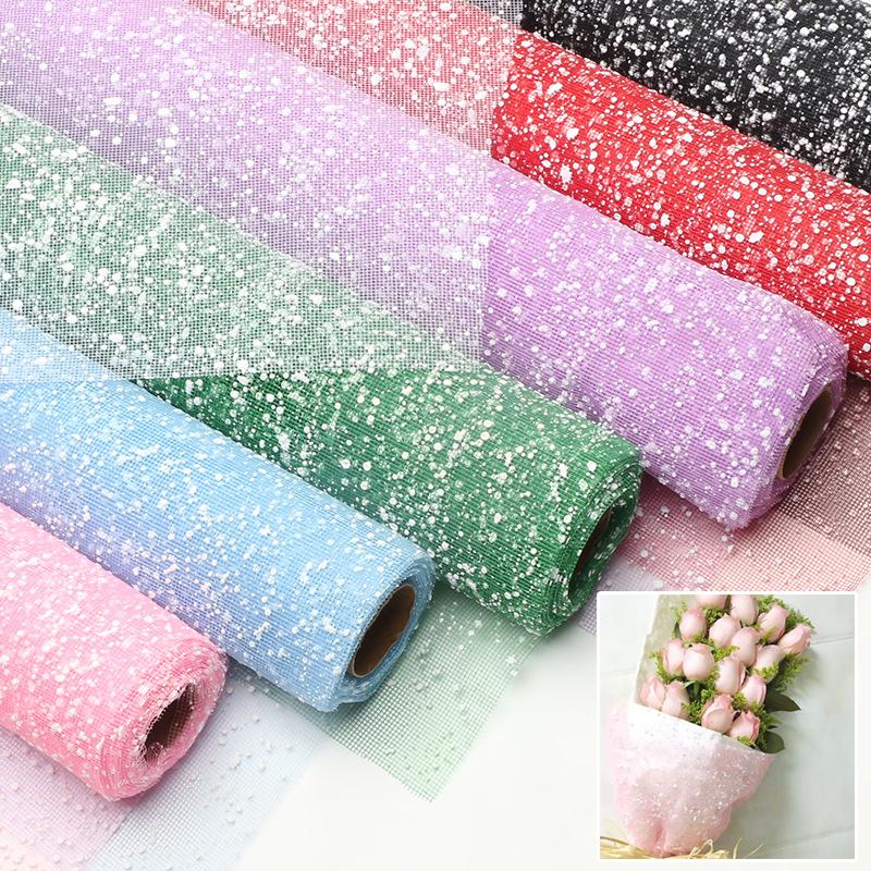 Snowflake Yarn Wrapping Mesh P - Florist Supply Paper recension och pris