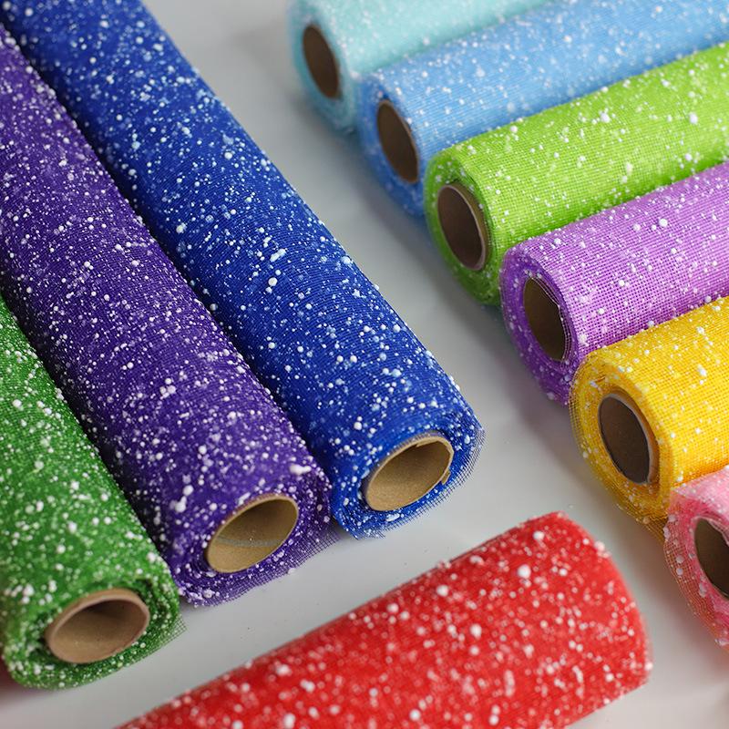 Snowflake Yarn Wrapping Mesh P - Florist Supply Paper recension och pris