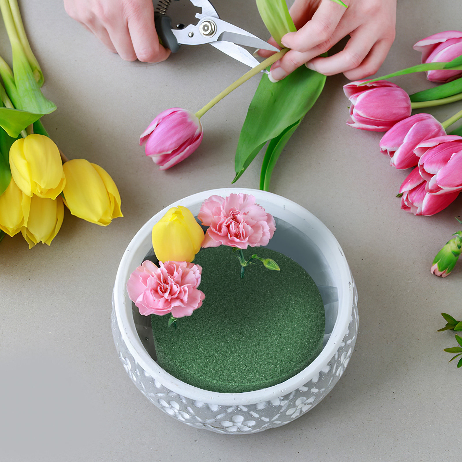 4Pcs Florist Foam Flower Mud A - Anda Florist Supply recension och pris
