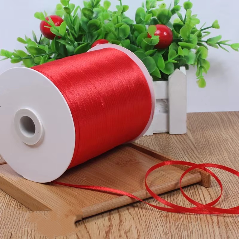 (10 Meters/lot) 1/8'(3mm) Sing - Ribbon Wired Satin recension och pris