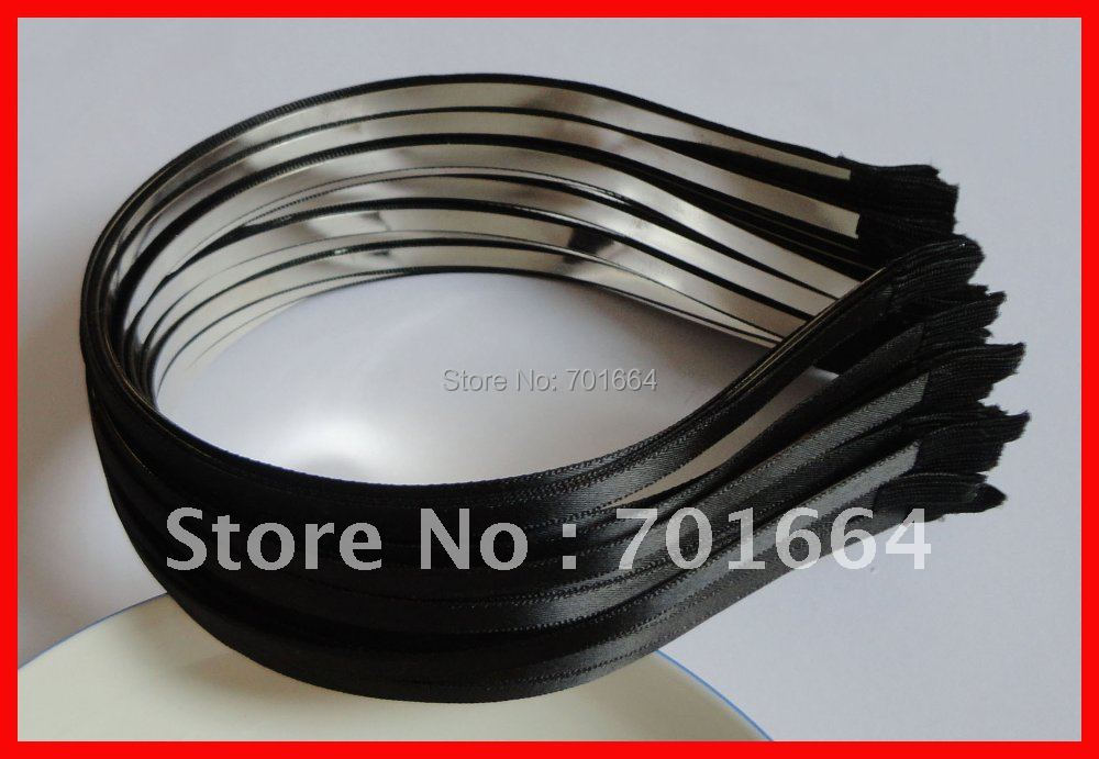 10PCS 5mm Black Satin Ribbon C - Ribbon Wired Satin recension och pris
