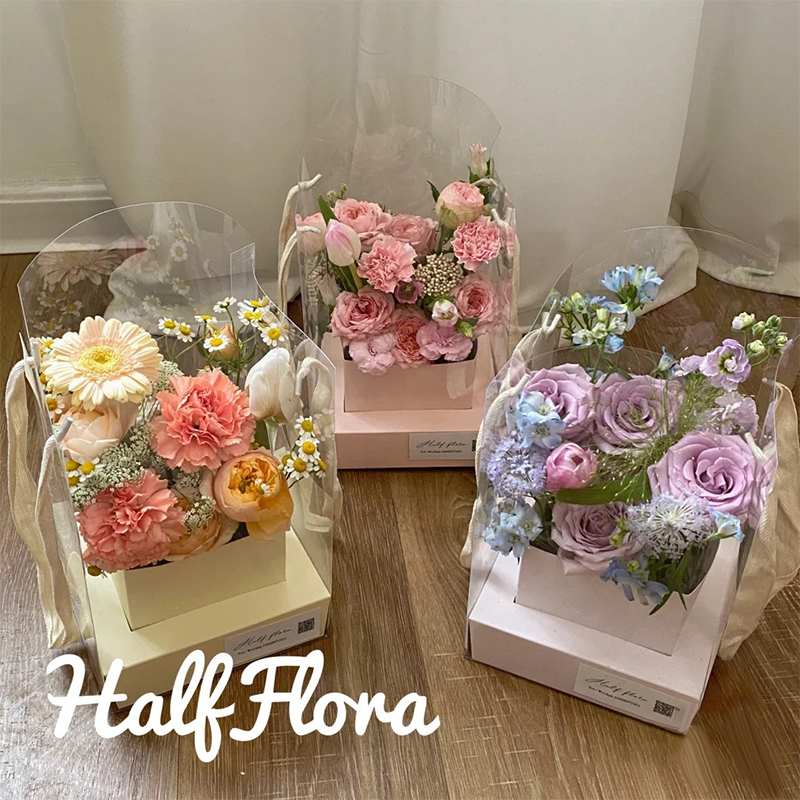 New Rose Flower Hand Packaging - Florist Supply Paper recension och pris